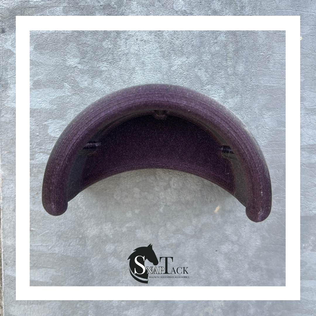 SnapTack Magnetic Bridle Holder - mulberry