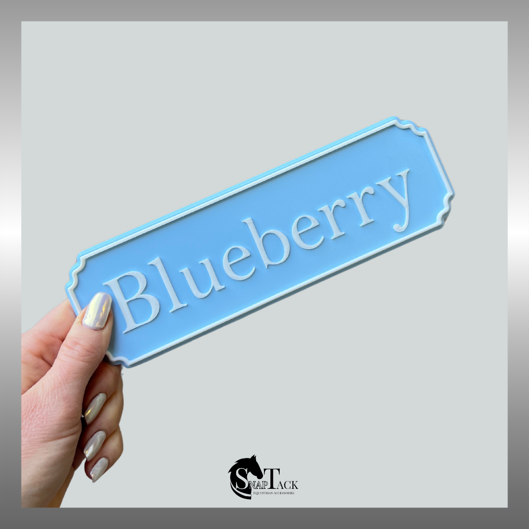 SnapTack Magnetic Door Sign - Make your own in 3D