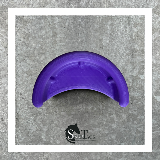 SnapTack Magnetic Bridle Holder Equestrian - purple