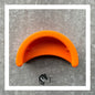 SnapTack magnetic bridle holder for equestrian tack storage - orange